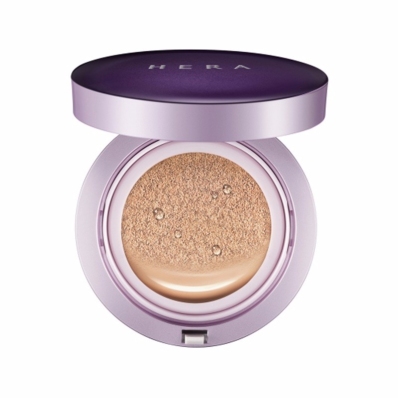 跨境品hera/赫拉 黑珍珠臻润防晒倍效保湿气垫霜 23号 spf34 pa   15g