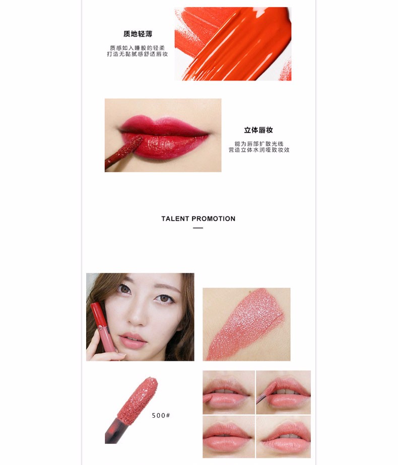 【香港直邮】armani/阿玛尼 臻致丝绒红管唇釉 #512 6.